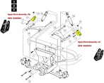 upper clevis for Club Car